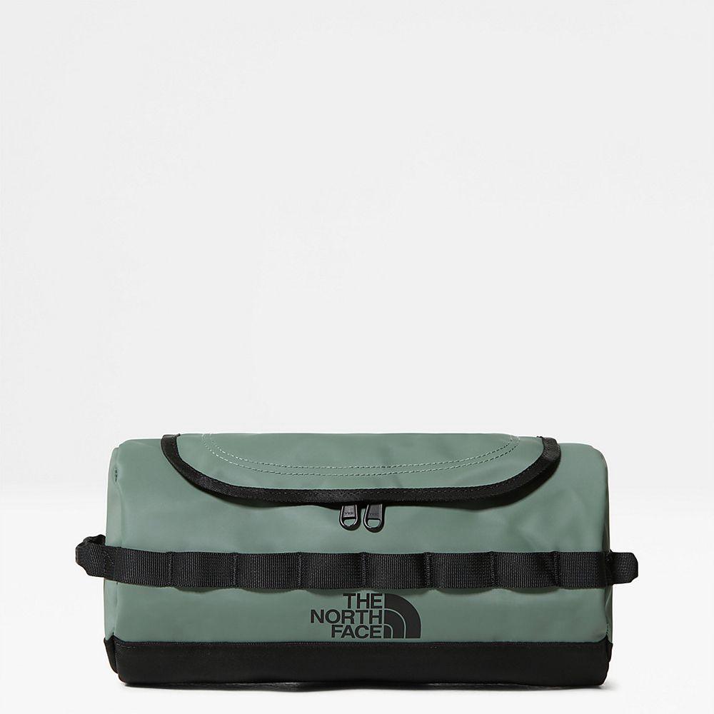 The North Face Base Camp Travel Large Ανδρικα Washbag - Πρασινο / Μαυρα (RSPN21673)